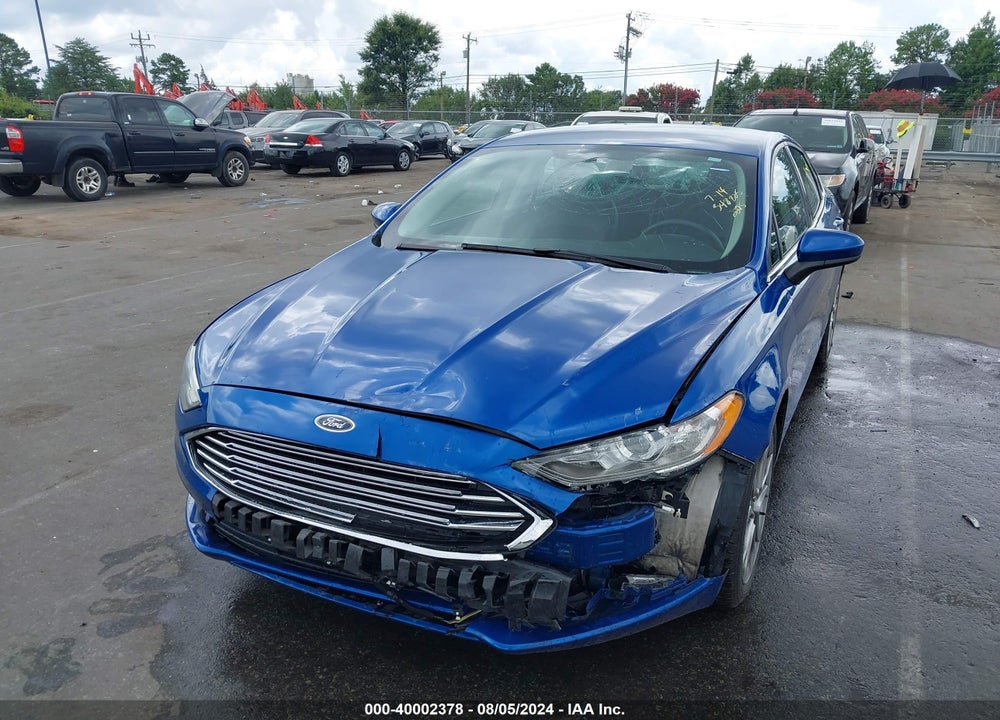2017 FORD FUSION SE VIN: 3FA6P0H77HR162295