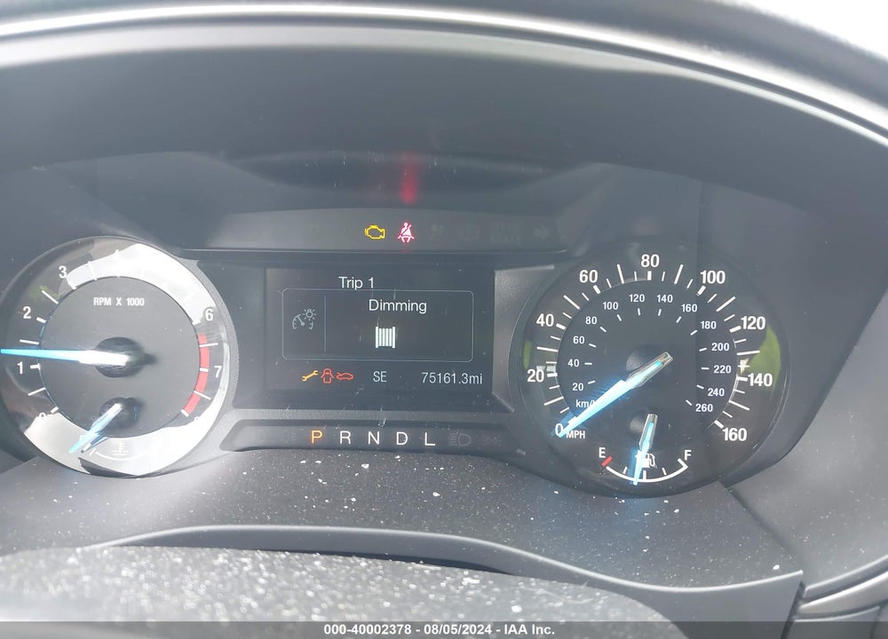 2017 FORD FUSION SE VIN: 3FA6P0H77HR162295