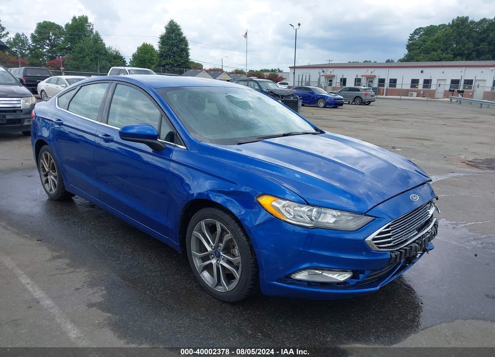 2017 FORD FUSION SE VIN: 3FA6P0H77HR162295