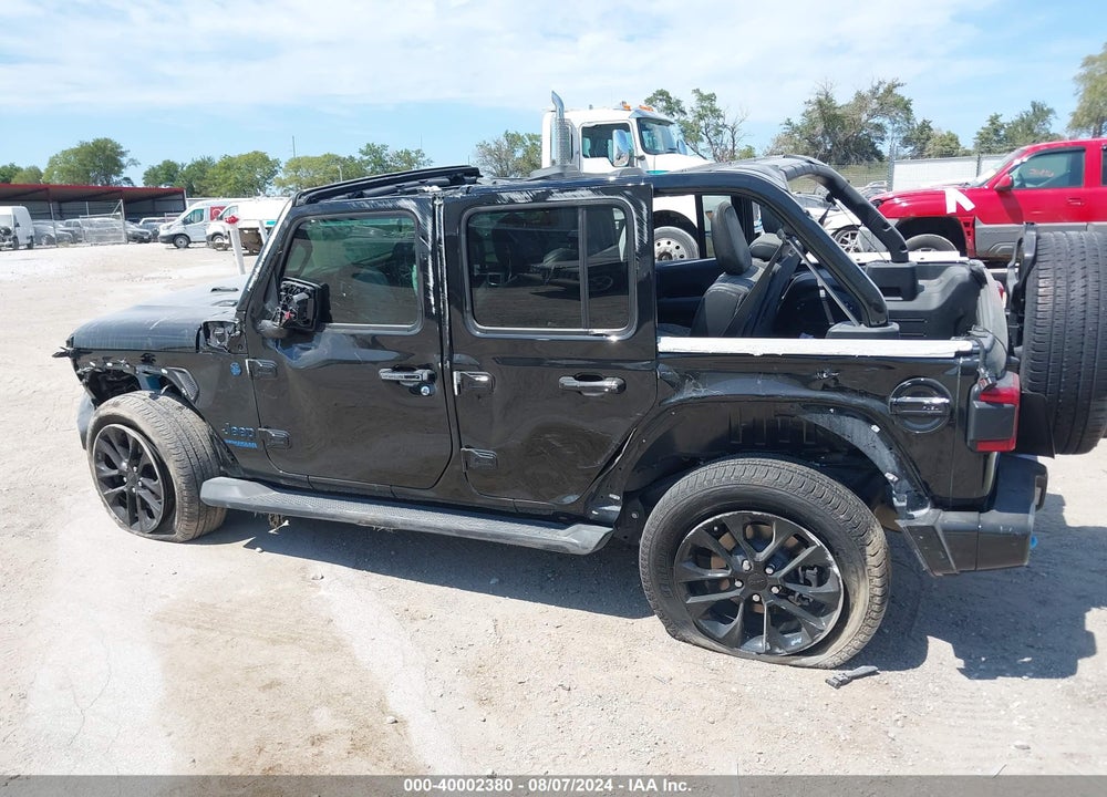 2021 JEEP WRANGLER 4XE UNLIMITED HIGH ALTITUDE 4X4 VIN: 1C4JJXP6XMW767958