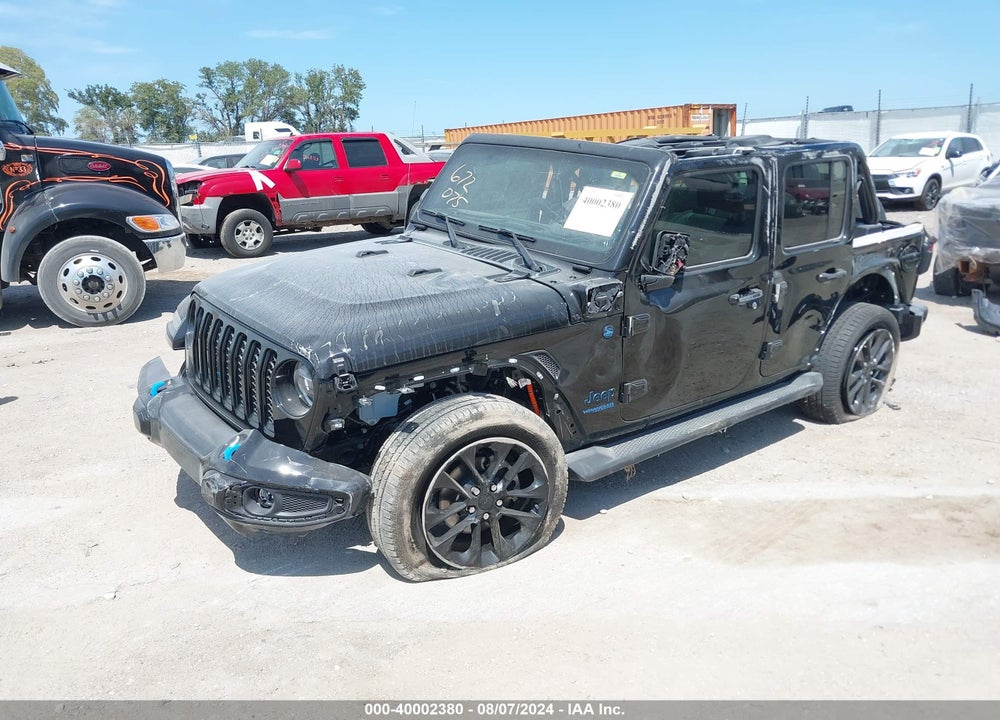 2021 JEEP WRANGLER 4XE UNLIMITED HIGH ALTITUDE 4X4 VIN: 1C4JJXP6XMW767958