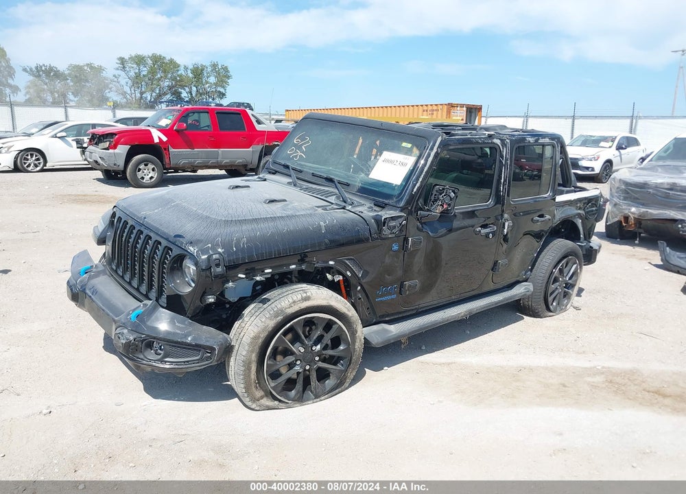 2021 JEEP WRANGLER 4XE UNLIMITED HIGH ALTITUDE 4X4 VIN: 1C4JJXP6XMW767958