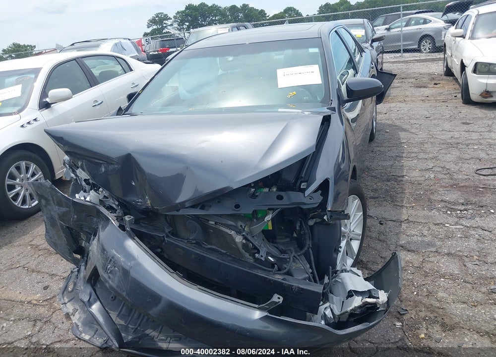 2012 TOYOTA CAMRY XLE VIN: 4T1BF1FK2CU608634