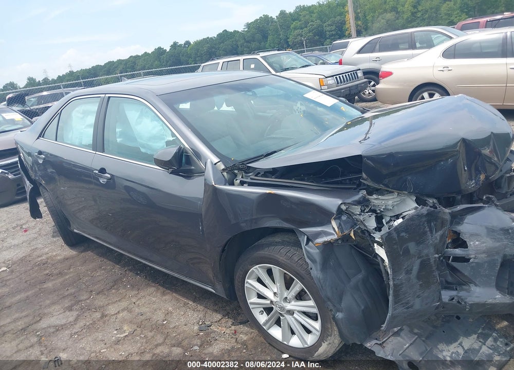 2012 TOYOTA CAMRY XLE VIN: 4T1BF1FK2CU608634