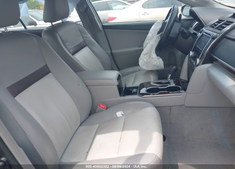 2012 TOYOTA CAMRY XLE VIN: 4T1BF1FK2CU608634