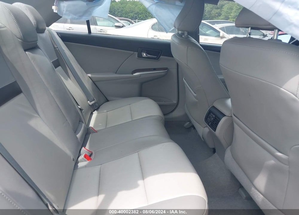 2012 TOYOTA CAMRY XLE VIN: 4T1BF1FK2CU608634