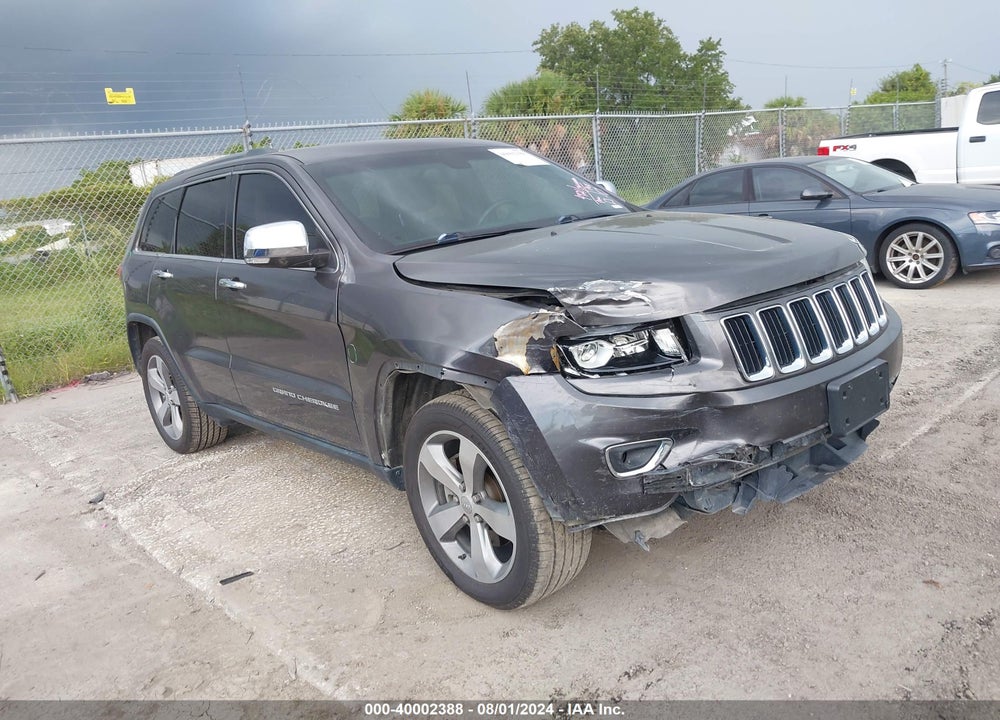 2014 JEEP GRAND CHEROKEE LIMITED VIN: 1C4RJFBT4EC139780