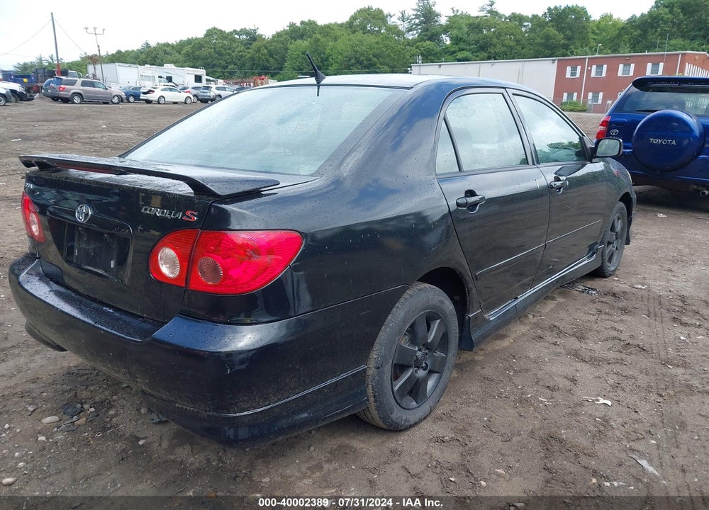 2006 TOYOTA COROLLA S VIN: 2T1BR32E36C695081
