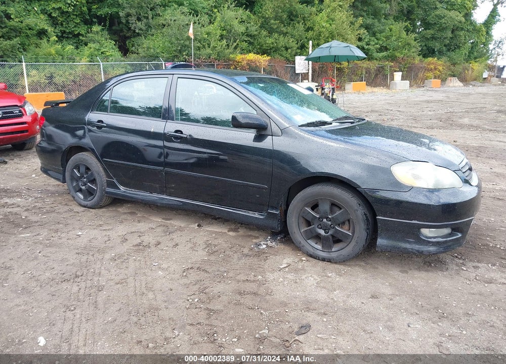 2006 TOYOTA COROLLA S VIN: 2T1BR32E36C695081