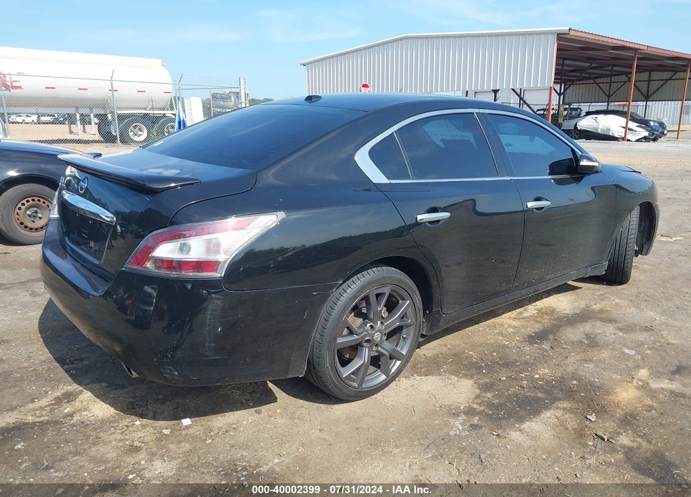 2014 NISSAN MAXIMA 3.5 S/3.5 SV VIN: 1N4AA5AP1EC467627