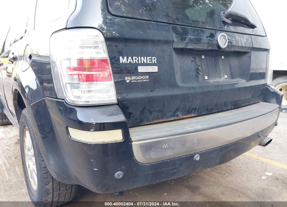 2009 MERCURY MARINER PREMIER V6 VIN: 4M2CU87G39KJ04402
