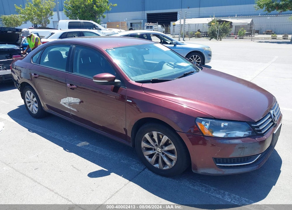 2013 VOLKSWAGEN PASSAT 2.5L WOLFSBURG EDITION VIN: 1VWAP7A30DC145509