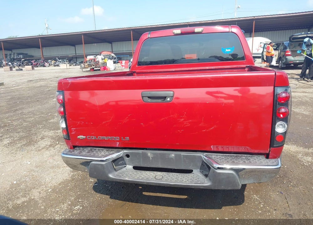 2005 CHEVROLET COLORADO LS VIN: 1GCDT136258161165