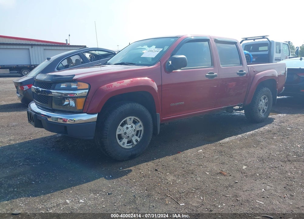 2005 CHEVROLET COLORADO LS VIN: 1GCDT136258161165