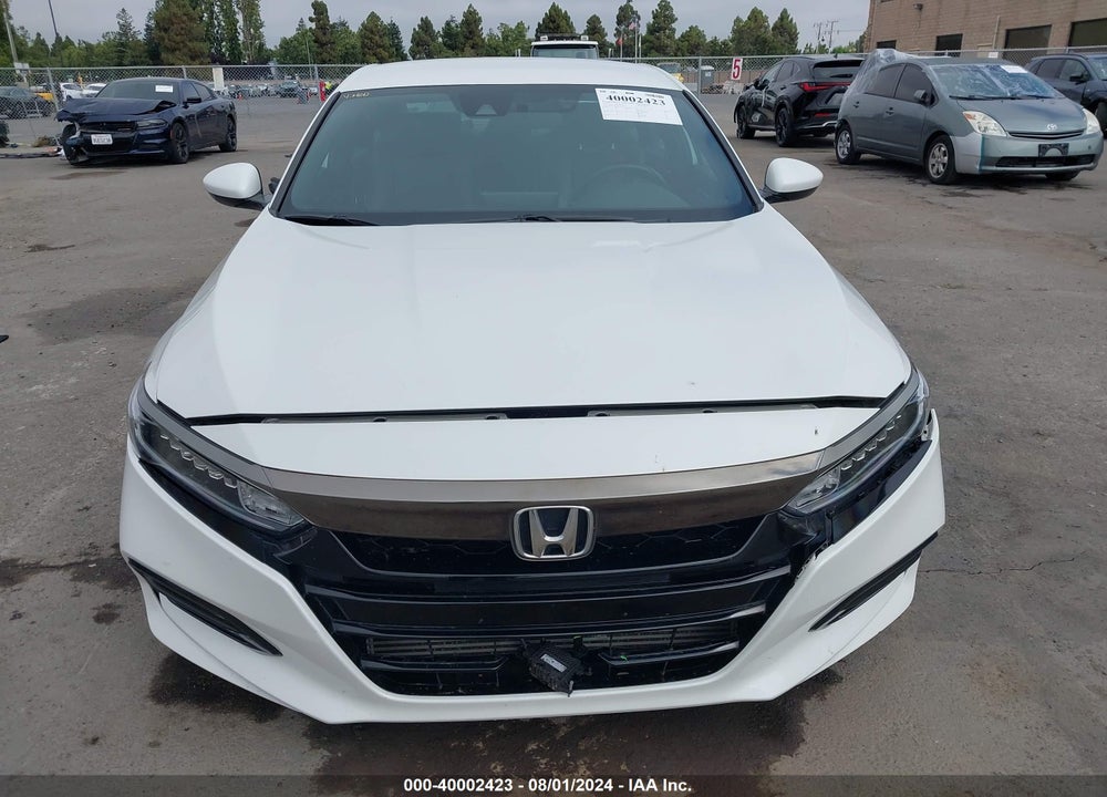2019 HONDA ACCORD SPORT VIN: 1HGCV1E3XKA046764
