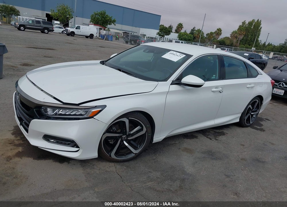 2019 HONDA ACCORD SPORT VIN: 1HGCV1E3XKA046764