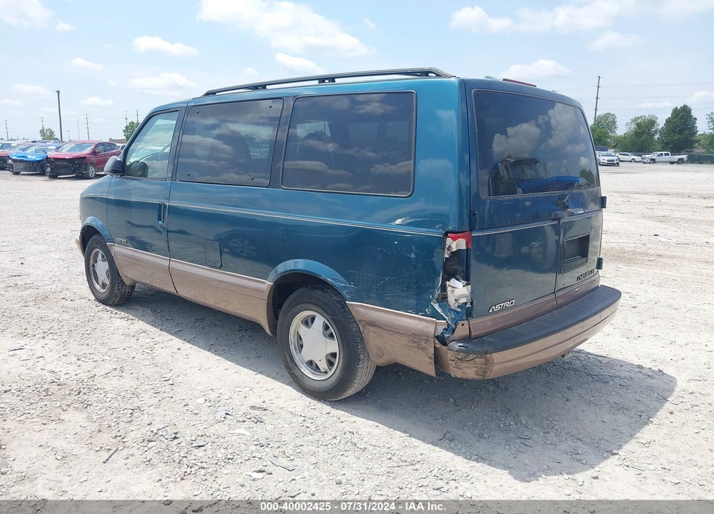 1999 CHEVROLET ASTRO VIN: 1GNDM19W0XB183537