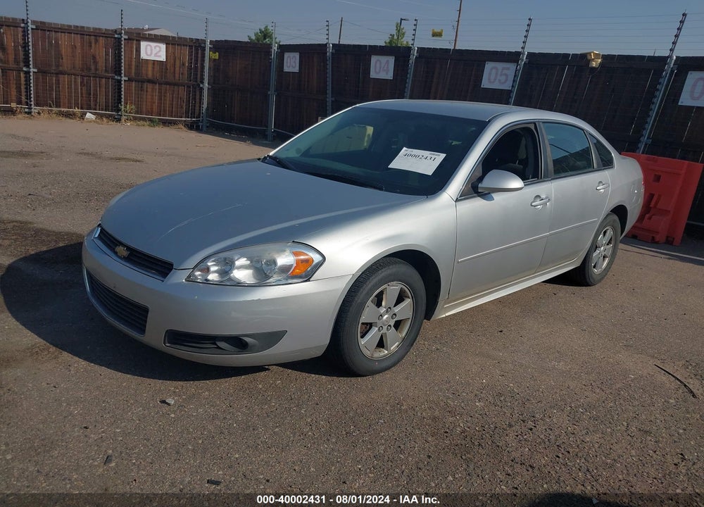 2011 CHEVROLET IMPALA LT VIN: 2G1WG5EK3B1221220