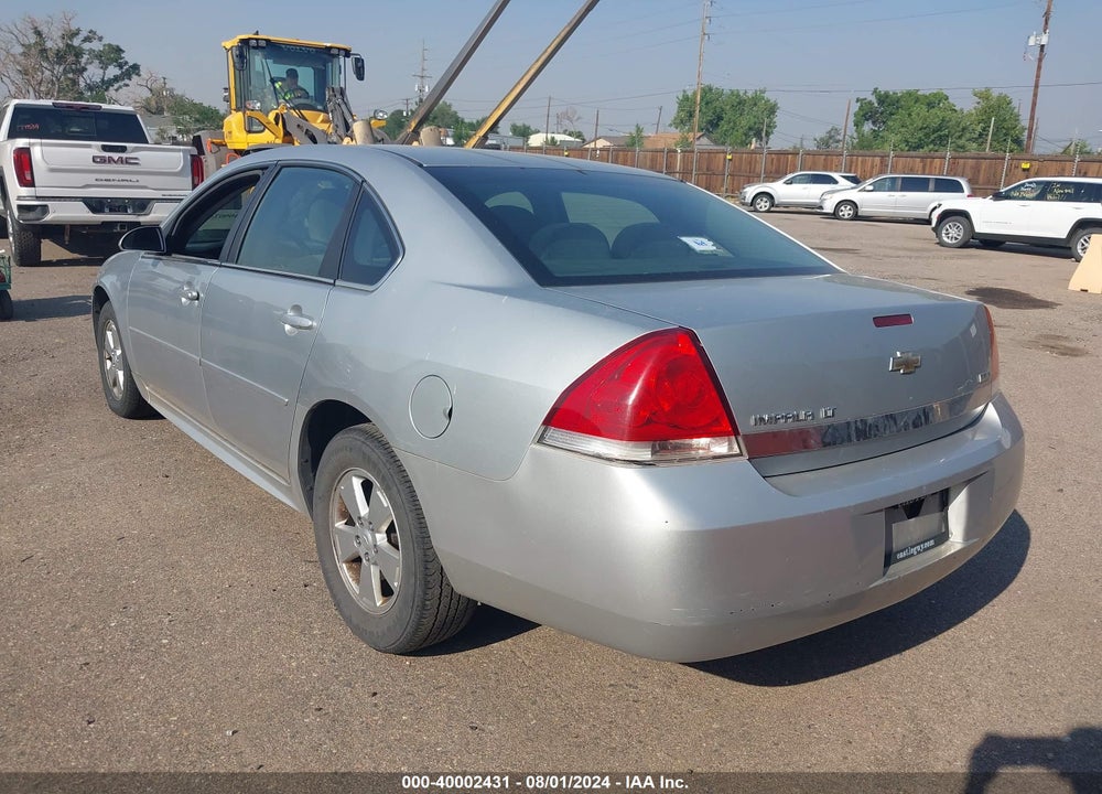 2011 CHEVROLET IMPALA LT VIN: 2G1WG5EK3B1221220