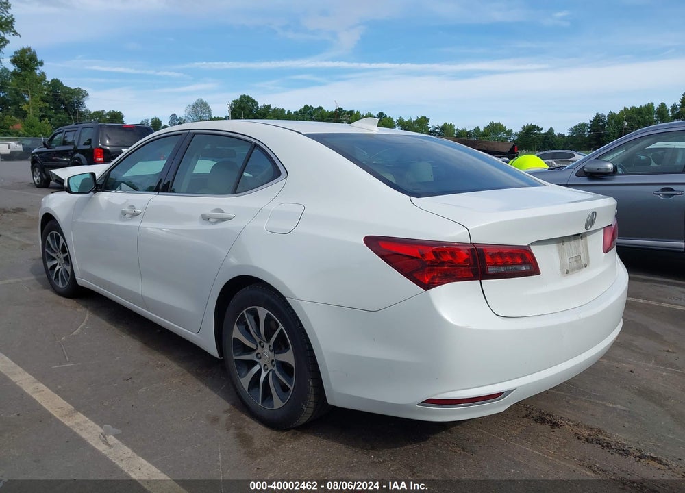 2016 ACURA TLX VIN: 19UUB1F39GA009370