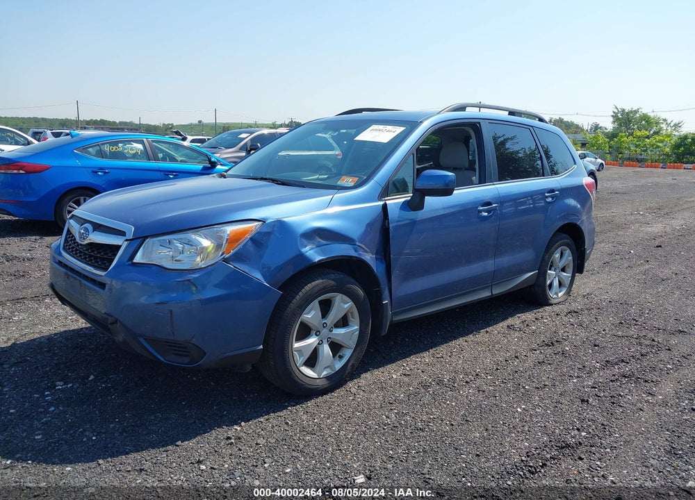 2016 SUBARU FORESTER 2.5I PREMIUM VIN: JF2SJADC4GH423046