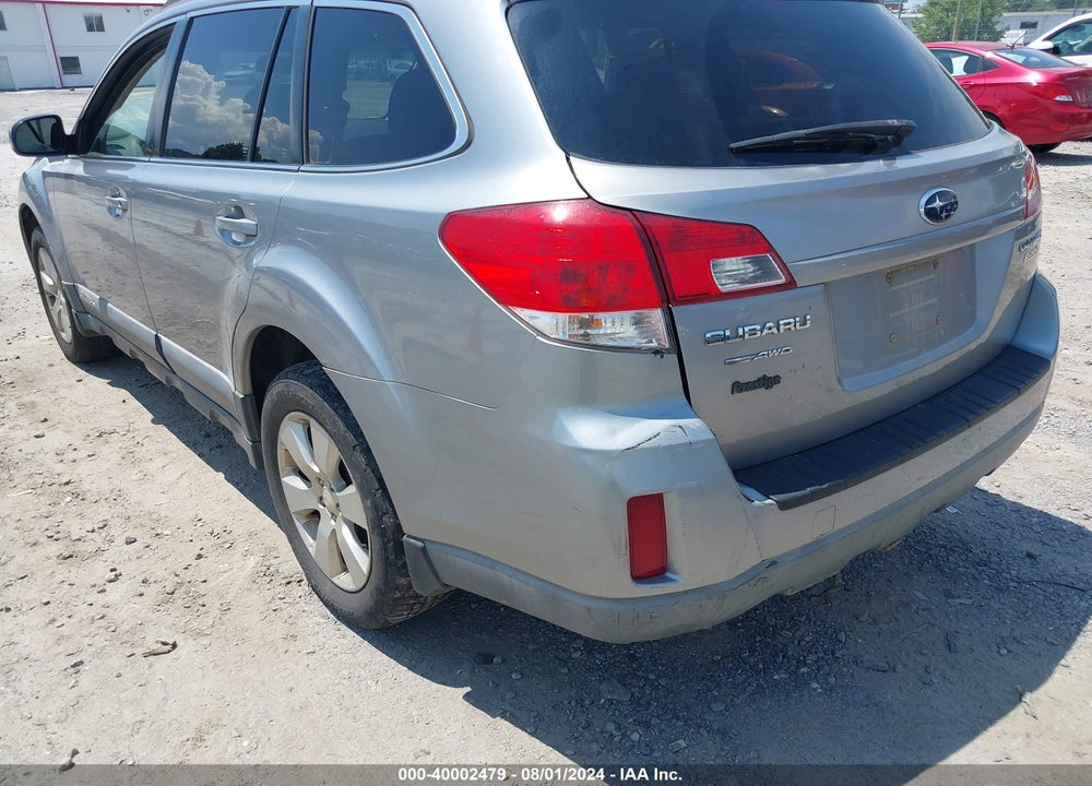 2010 SUBARU OUTBACK 2.5I PREMIUM VIN: 4S4BRBGC1A3380231