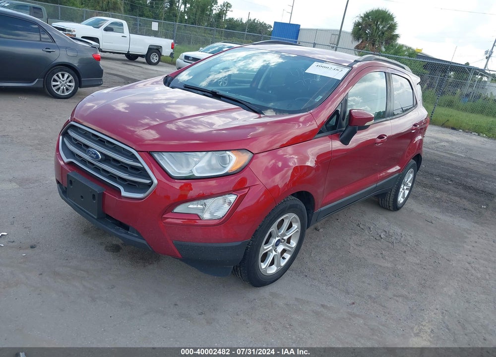 2018 FORD ECOSPORT SE VIN: MAJ3P1TE0JC179006