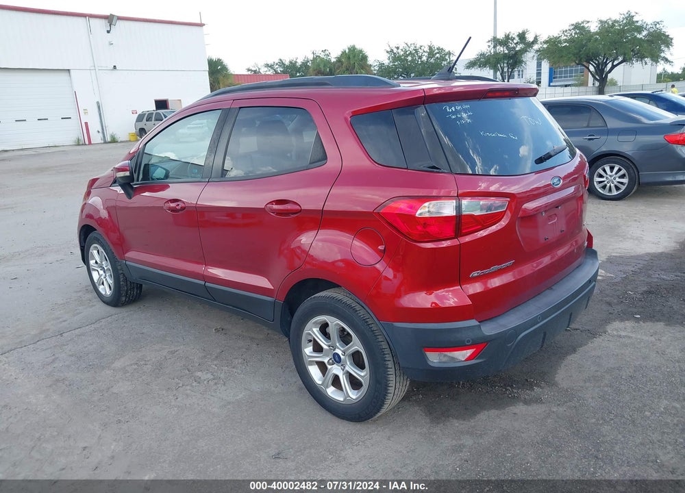 2018 FORD ECOSPORT SE VIN: MAJ3P1TE0JC179006
