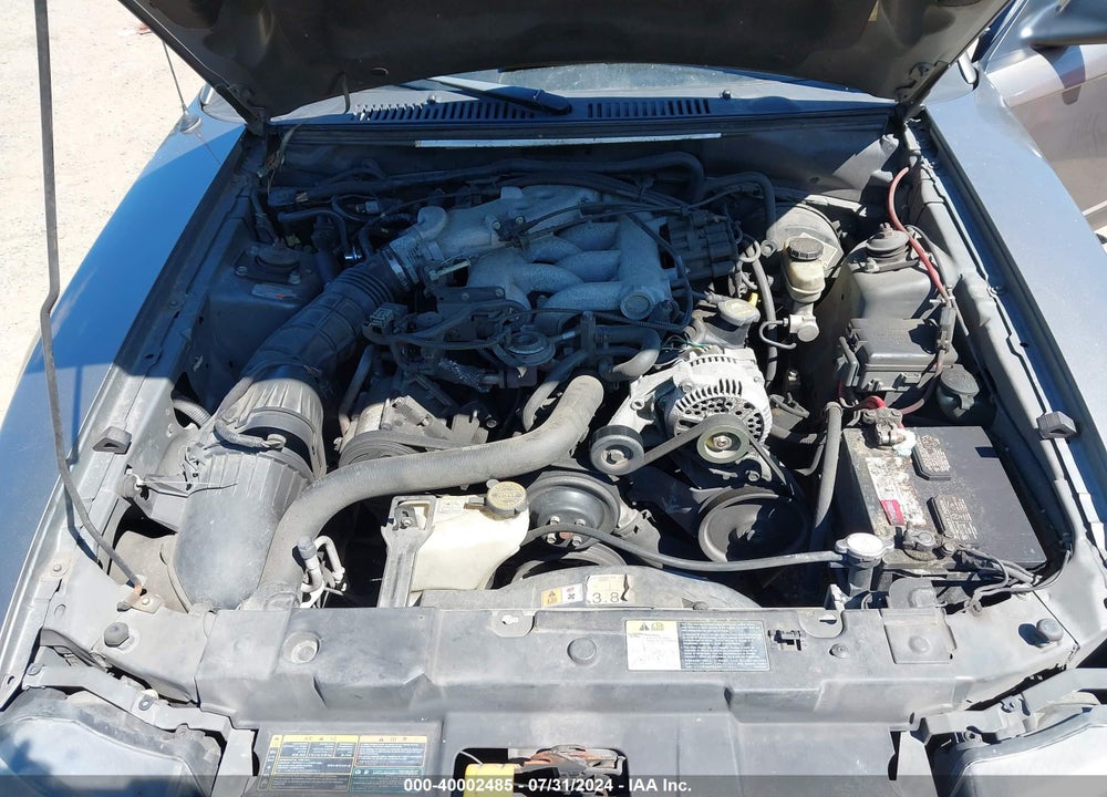 2002 FORD MUSTANG VIN: 1FAFP40472F144361