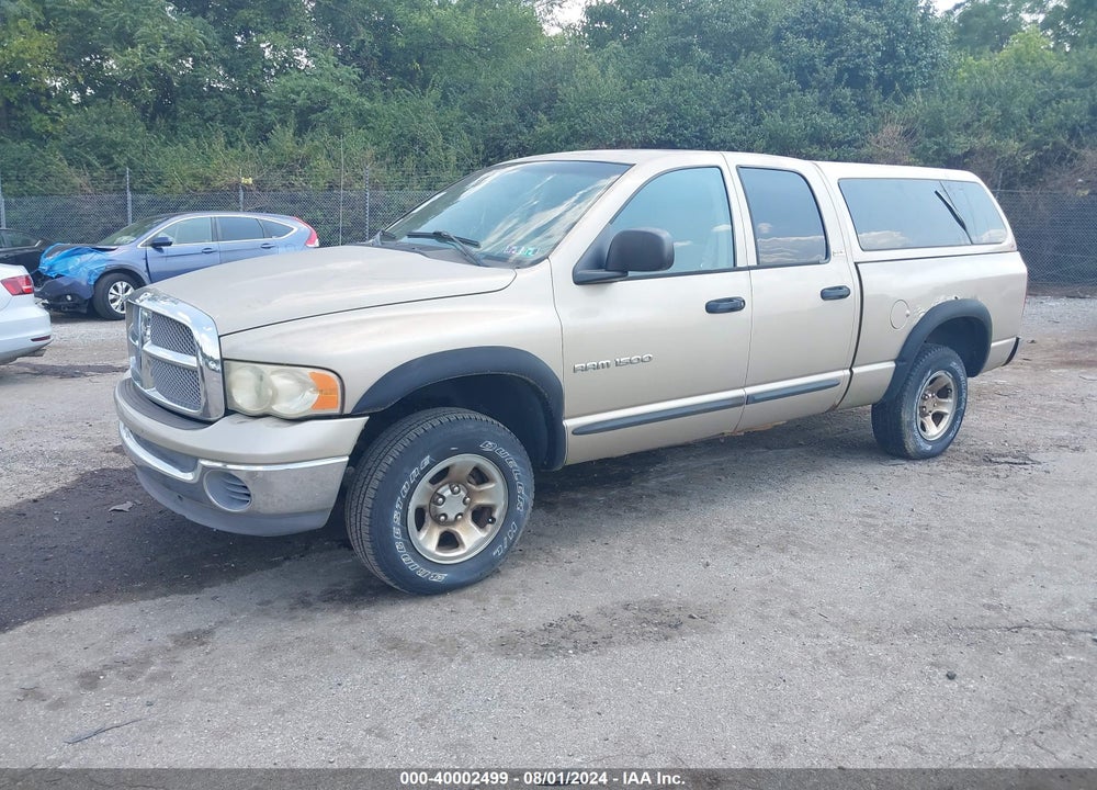 2002 DODGE RAM 1500 ST VIN: 1D7HU18N92S600798