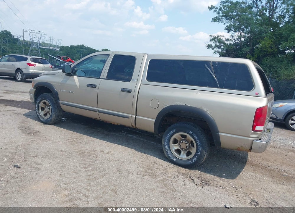 2002 DODGE RAM 1500 ST VIN: 1D7HU18N92S600798