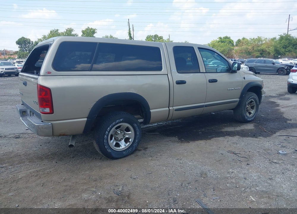 2002 DODGE RAM 1500 ST VIN: 1D7HU18N92S600798