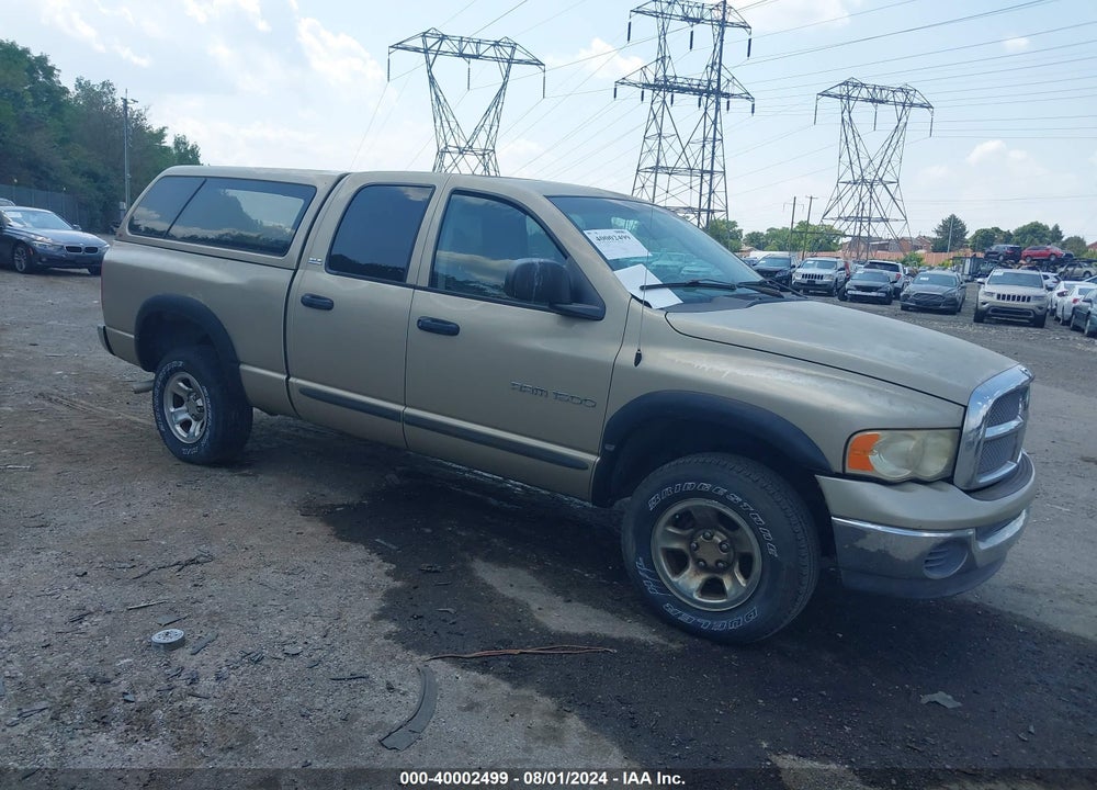 2002 DODGE RAM 1500 ST VIN: 1D7HU18N92S600798