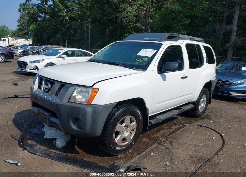 2008 NISSAN XTERRA S VIN: 5N1AN08W28C537618