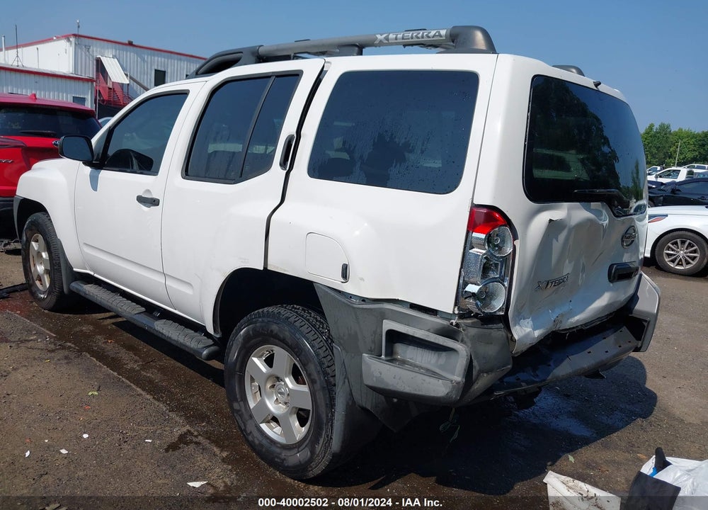 2008 NISSAN XTERRA S VIN: 5N1AN08W28C537618