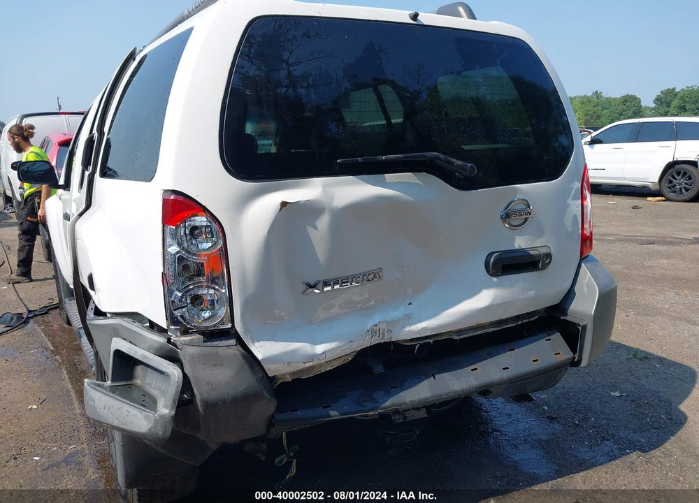 2008 NISSAN XTERRA S VIN: 5N1AN08W28C537618