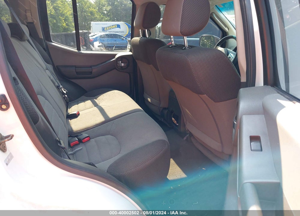 2008 NISSAN XTERRA S VIN: 5N1AN08W28C537618