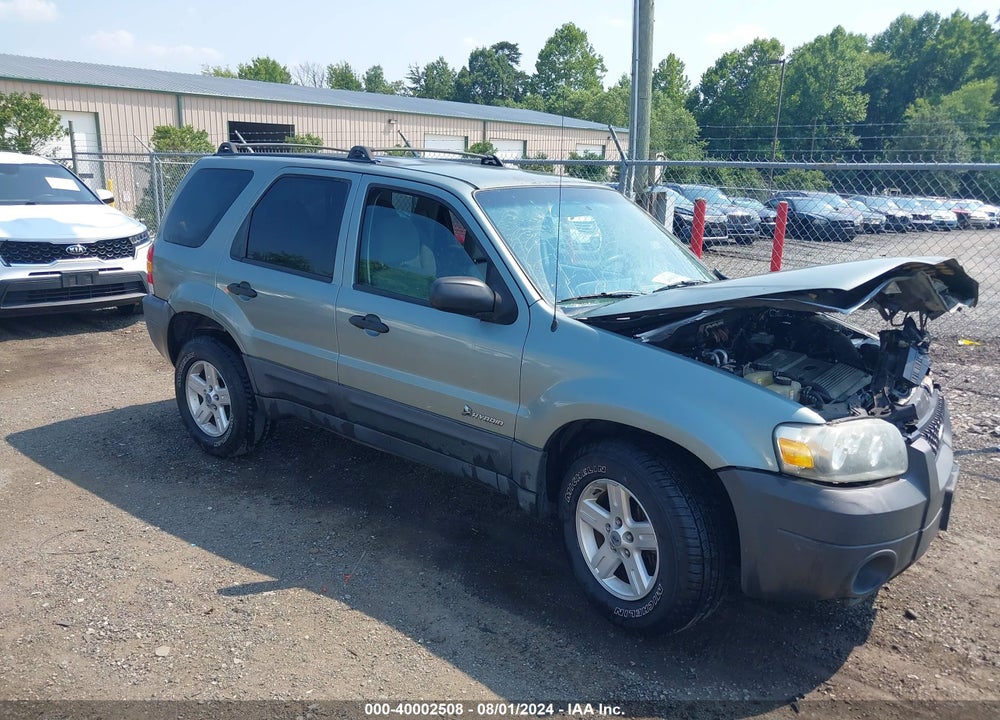 2006 FORD ESCAPE HYBRID VIN: 1FMYU95HX6KB80008