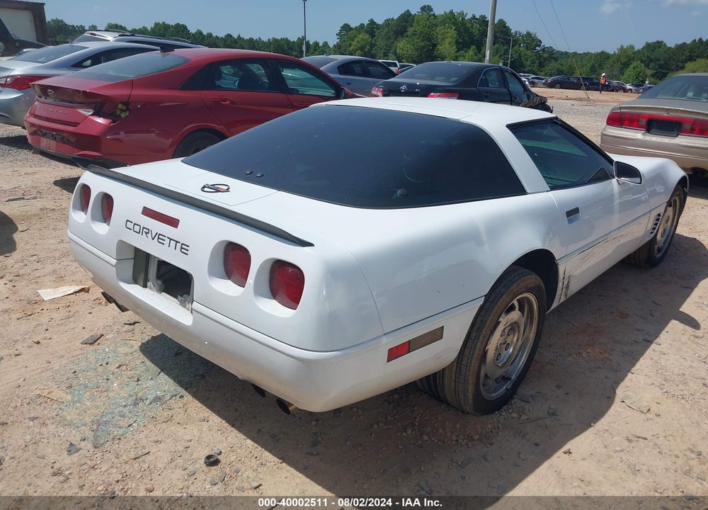 1996 CHEVROLET CORVETTE VIN: 1G1YY22P4T5106579