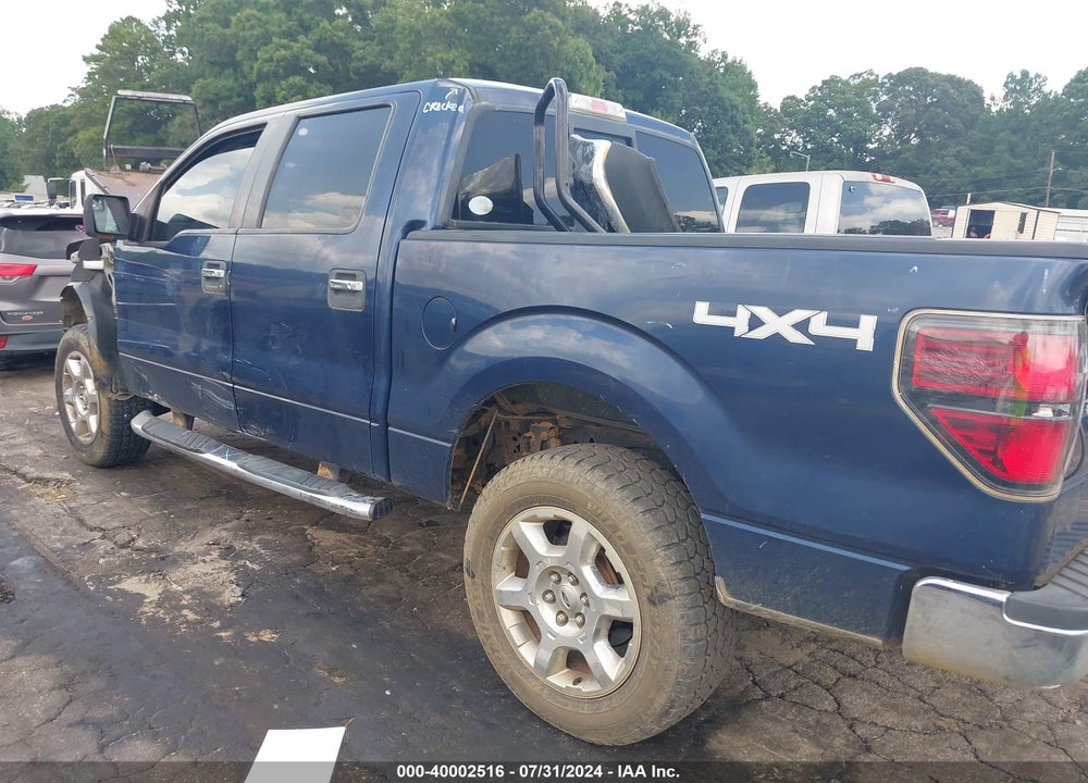 2013 FORD F-150 XLT VIN: 1FTFW1EF1DFA98521