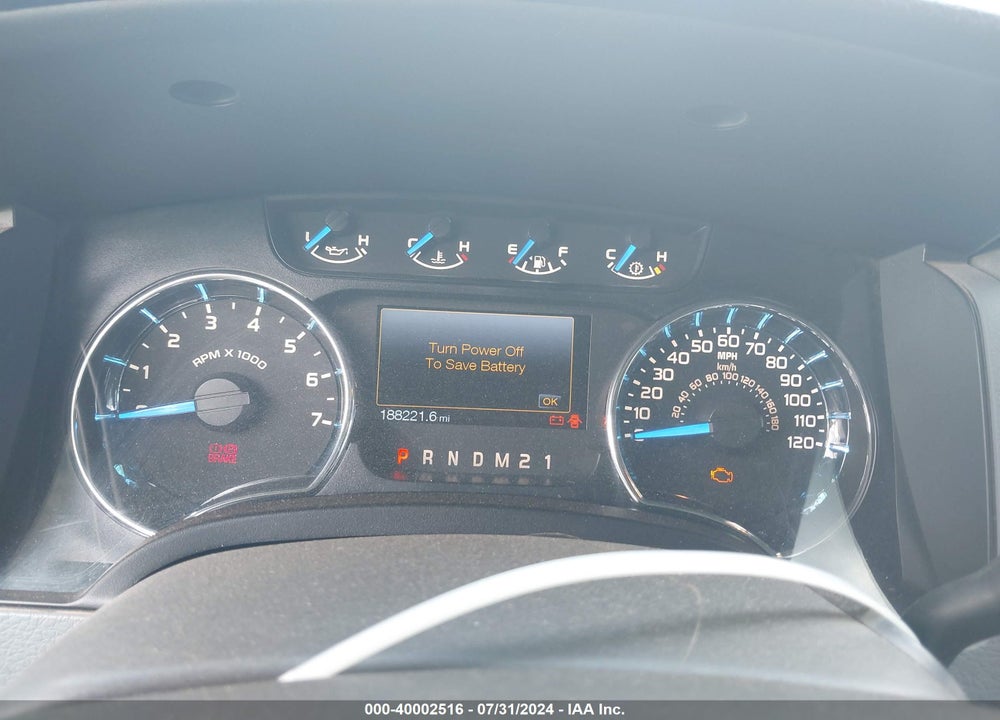 2013 FORD F-150 XLT VIN: 1FTFW1EF1DFA98521