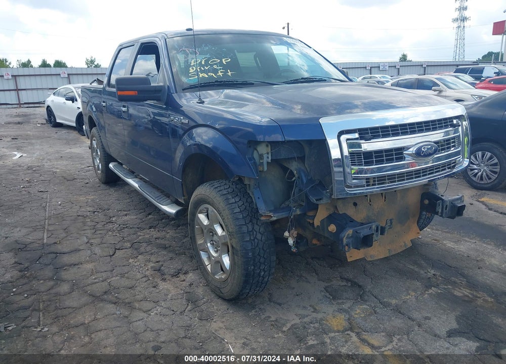 2013 FORD F-150 XLT VIN: 1FTFW1EF1DFA98521