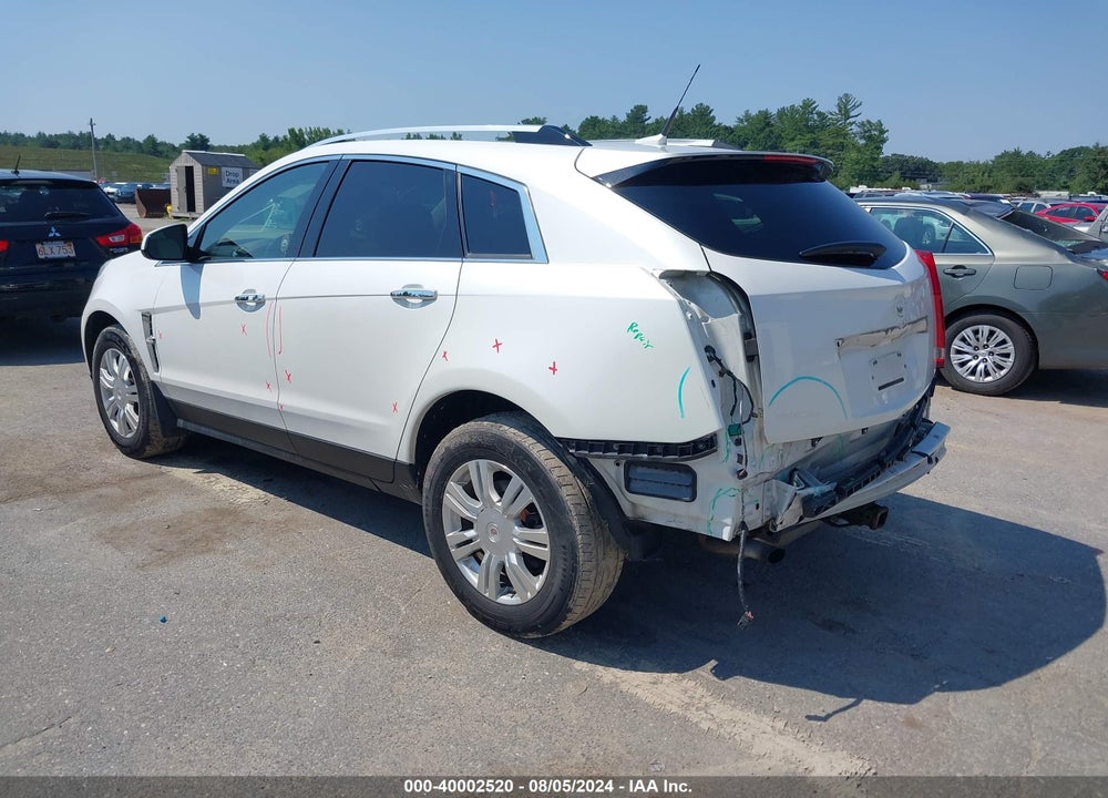 2012 CADILLAC SRX LUXURY COLLECTION VIN: 3GYFNDE31CS610549