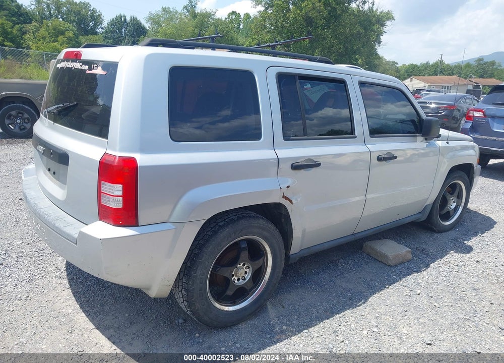 2009 JEEP PATRIOT SPORT VIN: 1J4FT28A09D159675