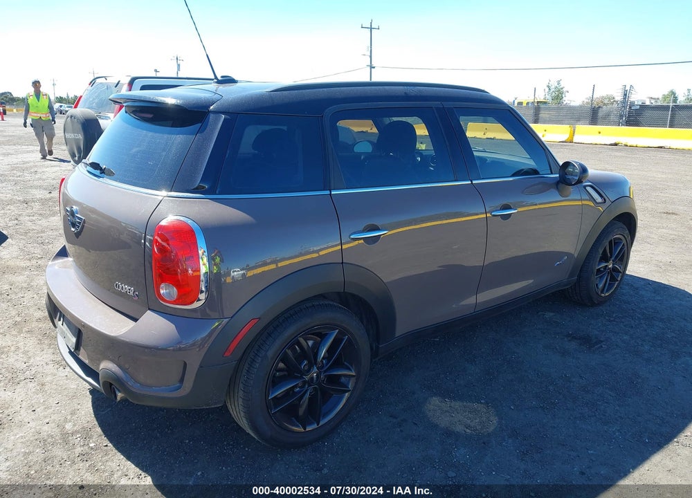 2012 MINI COOPER S COUNTRYMAN VIN: WMWZC5C5XCWM11679