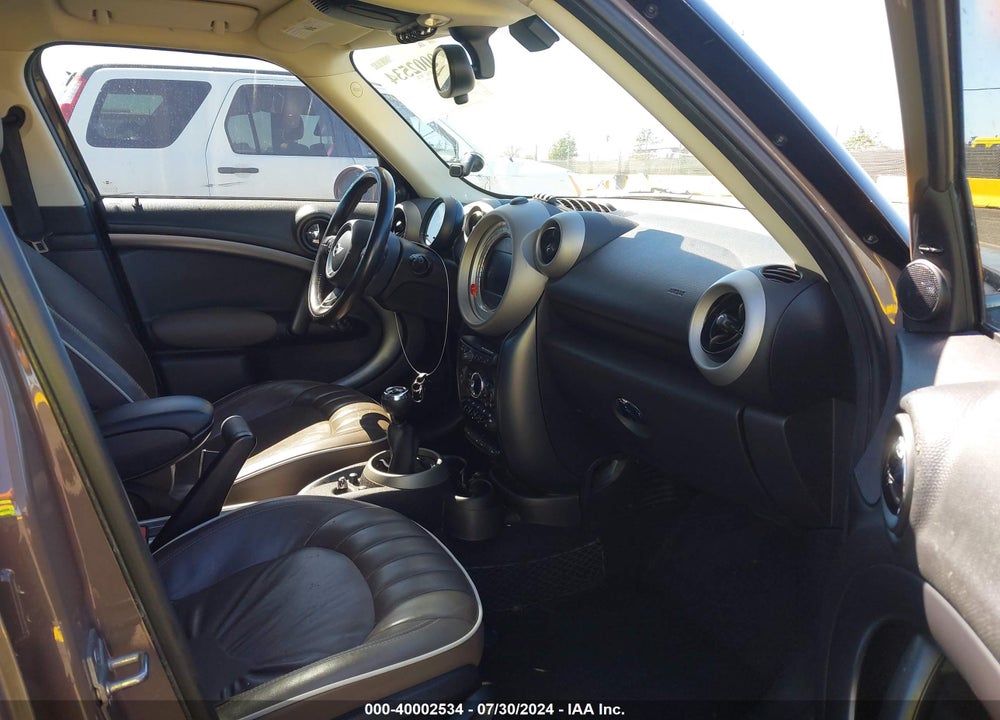 2012 MINI COOPER S COUNTRYMAN VIN: WMWZC5C5XCWM11679