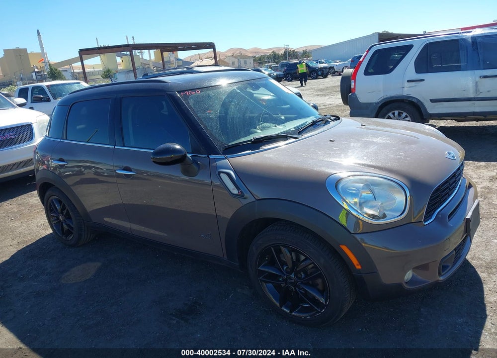 2012 MINI COOPER S COUNTRYMAN VIN: WMWZC5C5XCWM11679