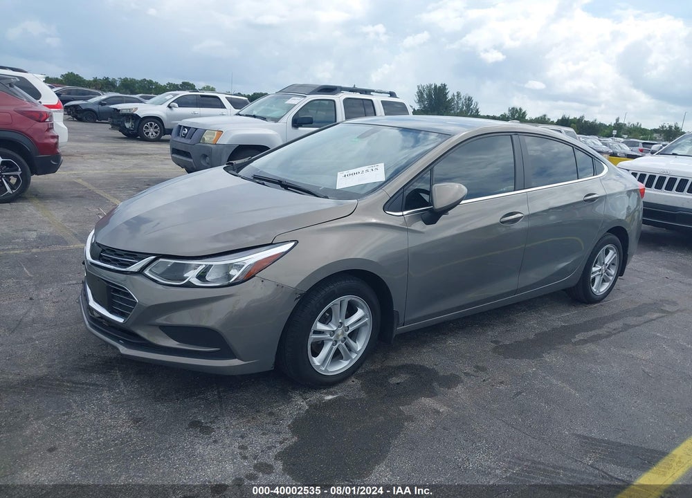 2018 CHEVROLET CRUZE LT AUTO VIN: 1G1BE5SM5J7212627