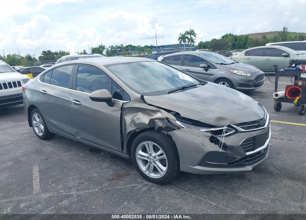 2018 CHEVROLET CRUZE LT AUTO VIN: 1G1BE5SM5J7212627