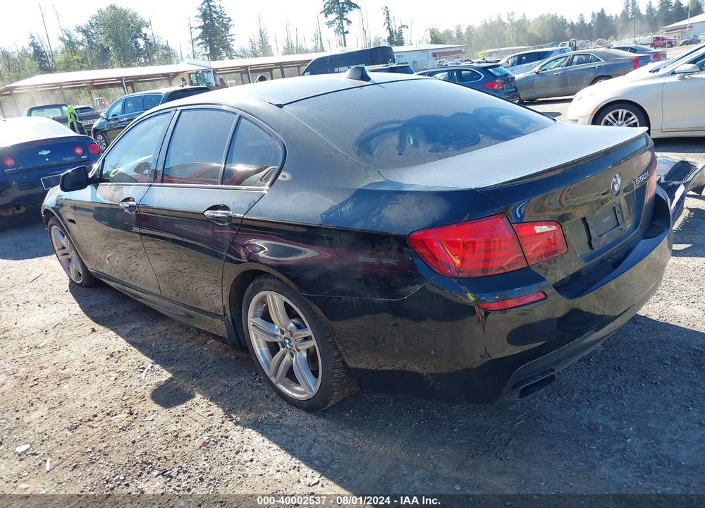 2012 BMW 550I VIN: WBAFR9C54CDV59234